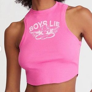 PacSun Women's Pink Crop-top